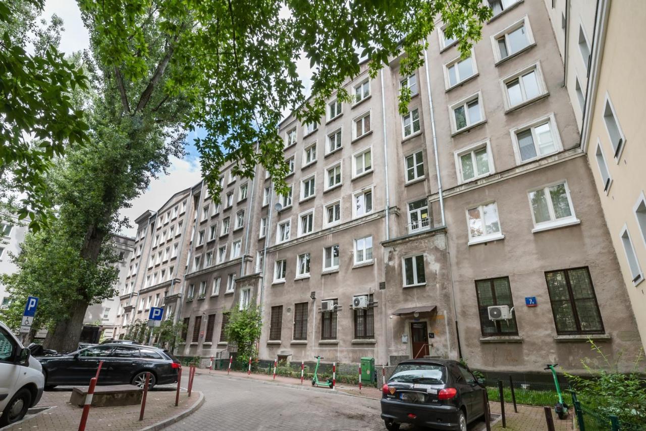 Downtown Antique Apartment Varsovia Exterior foto